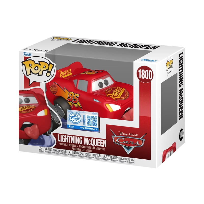 FUNKO POP CARS – RAYO MCQUEEN 1800 + PROTECTOR - 2