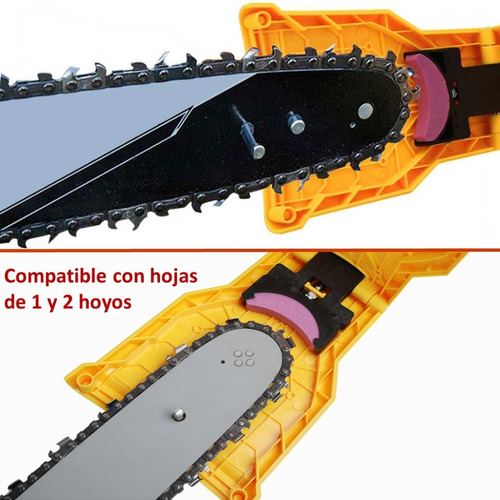 AFILADOR AMOLADOR DE CADENA MOTOSIERRA SIERRA +4 PIEDRA - 4