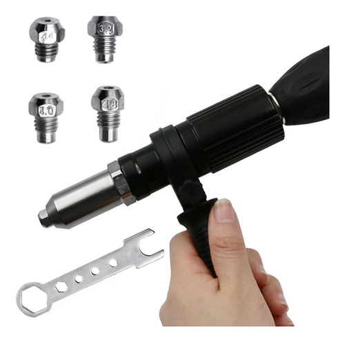 REMACHADORA ADAPTADOR DE TALADRO REMACHE 2.0 A 4.8 MM - 1