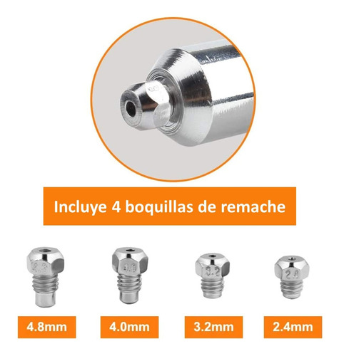 REMACHADORA ADAPTADOR DE TALADRO REMACHE 2.0 A 4.8 MM - 2