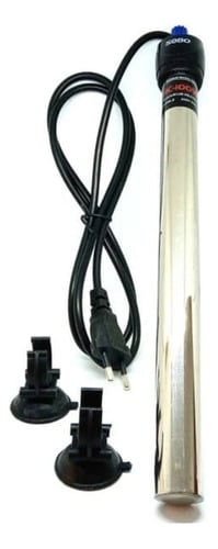 CALEFACTOR PECES HC-300 SOBO ACUARIO TORTUGAS TERMOSTATO 300W ACERO - 1