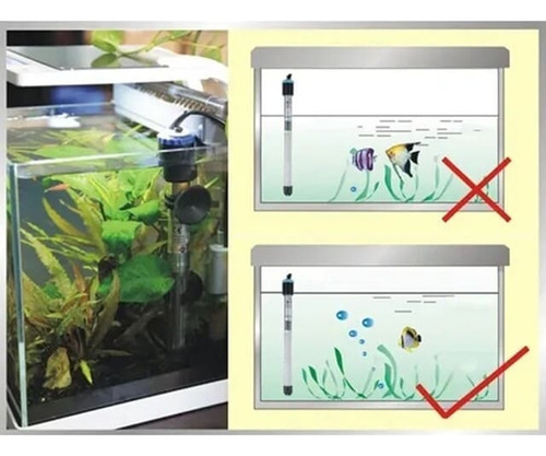 CALEFACTOR PECES HC-300 SOBO ACUARIO TORTUGAS TERMOSTATO 300W ACERO - 3