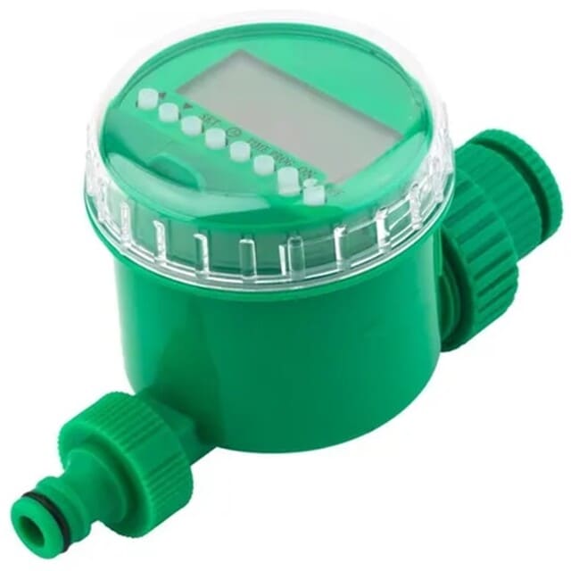 RIEGO POR GOTEO AUTOMÁTICO PROGRAMADOR TIMER BATERÍA - 5
