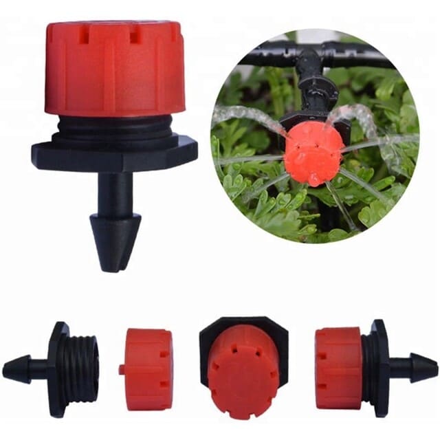 PACK X50 GOTERO RIEGO GOTEO ASPERSIÓN 70 L/H AJUSTABLE - 3