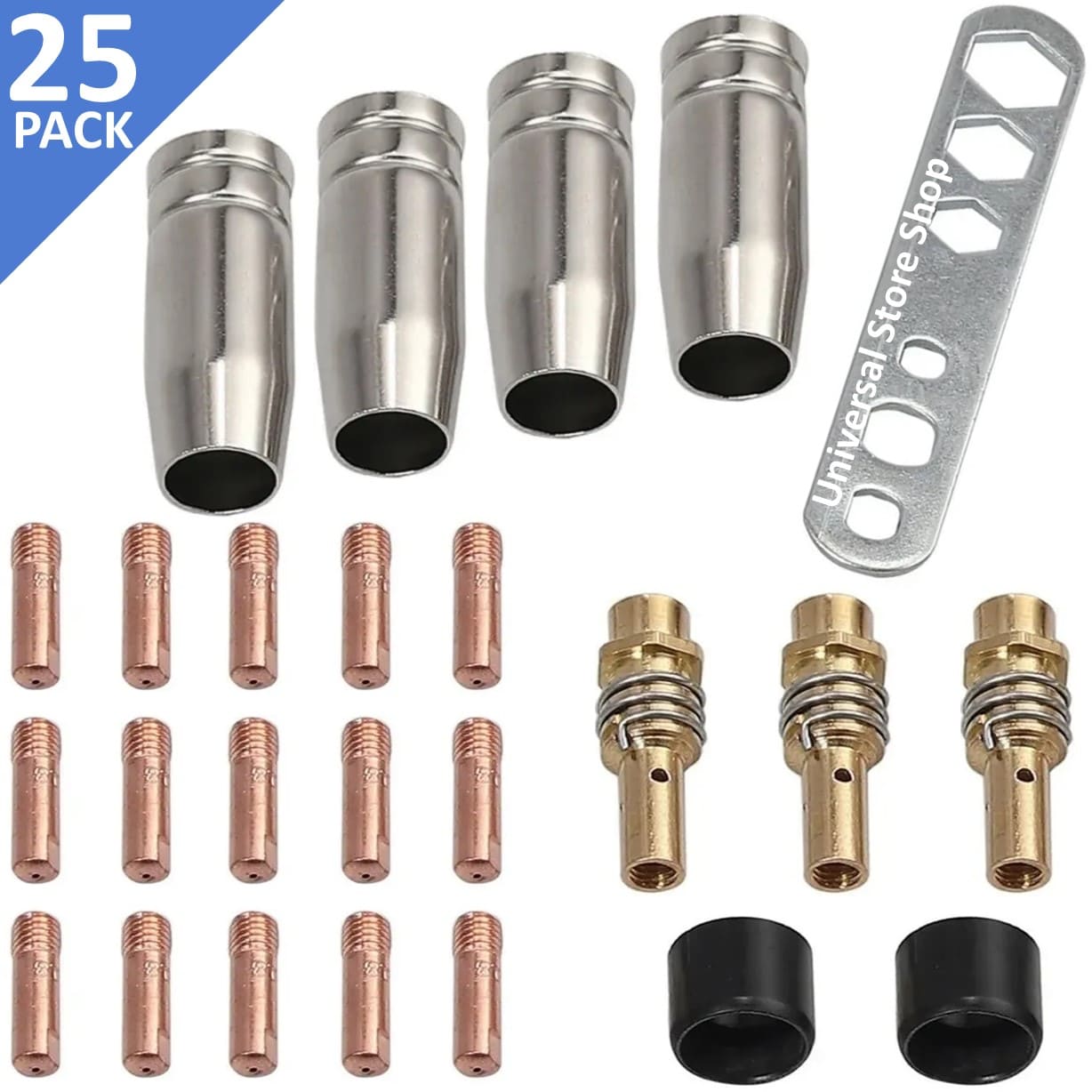 25P PUNTA BOQUILLA 0.8 A 1.0 CONTACTO SOLDADURA MIG MAG - 1