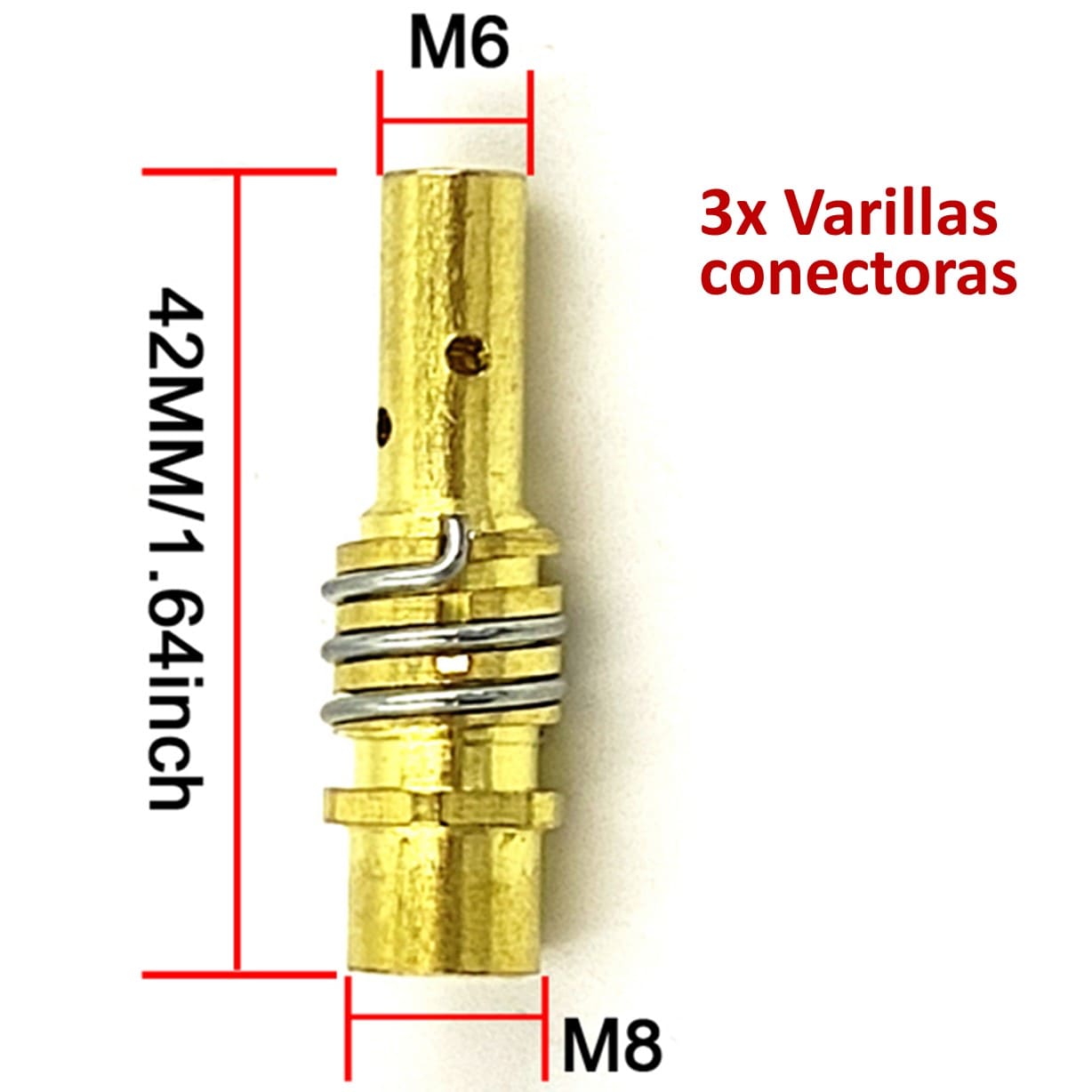 25P PUNTA BOQUILLA 0.8 A 1.0 CONTACTO SOLDADURA MIG MAG - 4