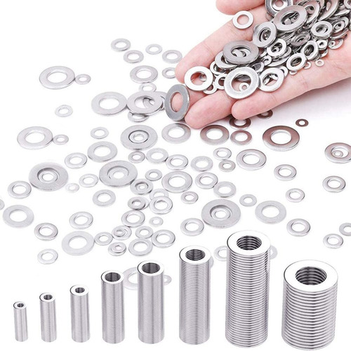 GOLILLA TUERCA PERNO ACEITE PACK X450 ARANDELA M6 A M24 SELLO MOTOR AUTO ALUMINIO - 3