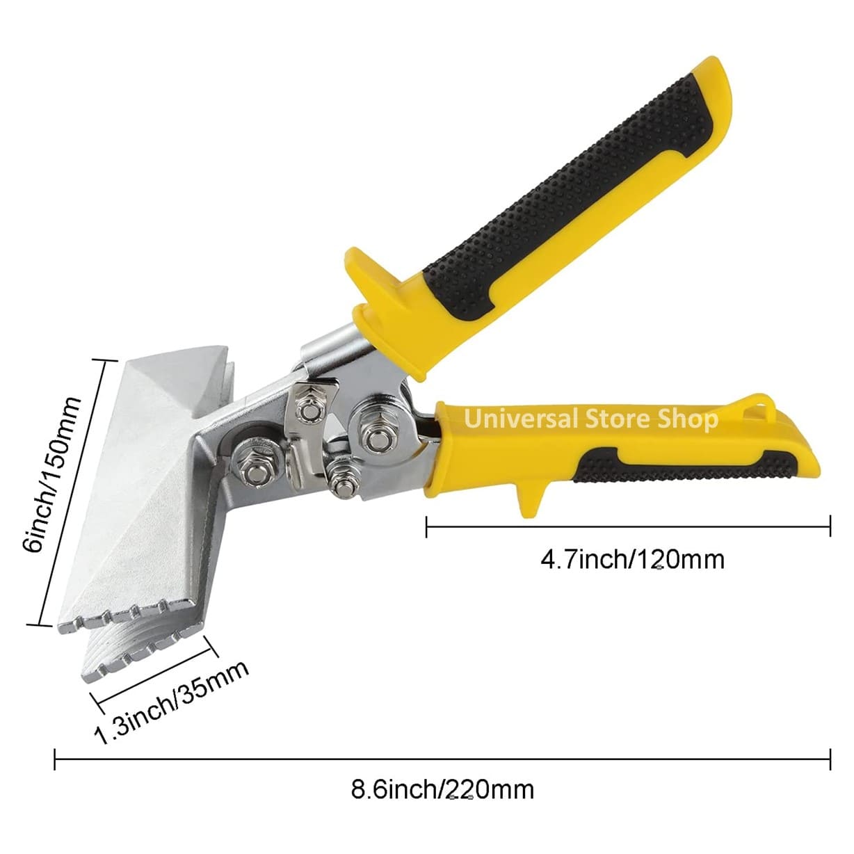 ALICATE 15 CM PINZA DOBLADORA LAMINA CHAPA METAL METALCON - 8
