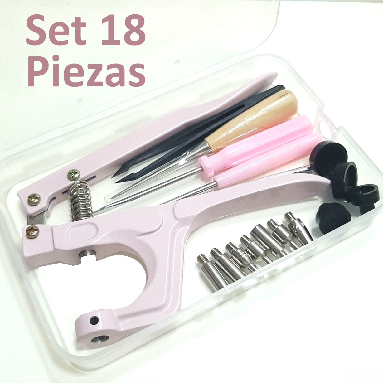 REMACHADORA PINZA BOTÓN PRESIÓN BROCHE METAL SNAPS KAM - 8