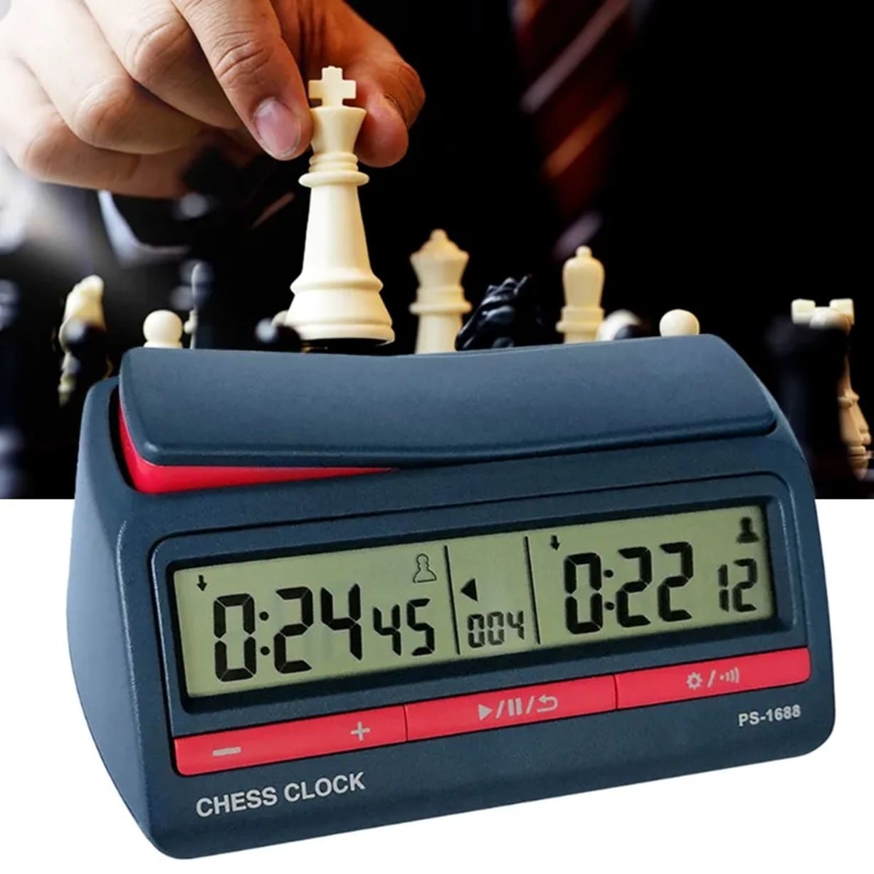 RELOJ AJEDREZ TEMPORIZADOR DIGITAL PROFESIONAL JUEGO MESA CRONÓMETRO