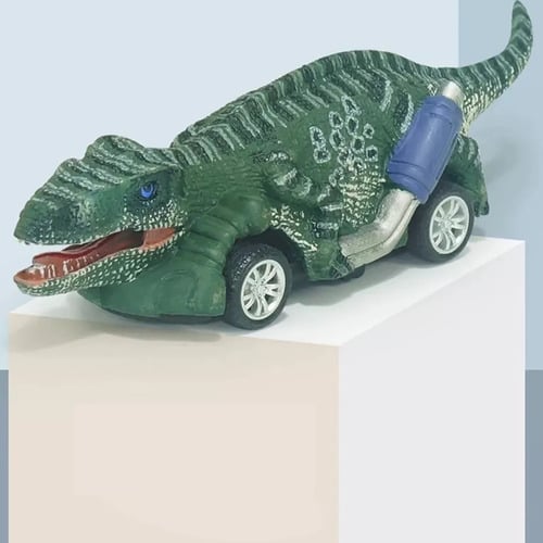 AUTO VELOCIRAPTOR PULLBACK DINO ULTRAX 13CM JUGUETE CARRO DINOSAURIO NIÑO - 2