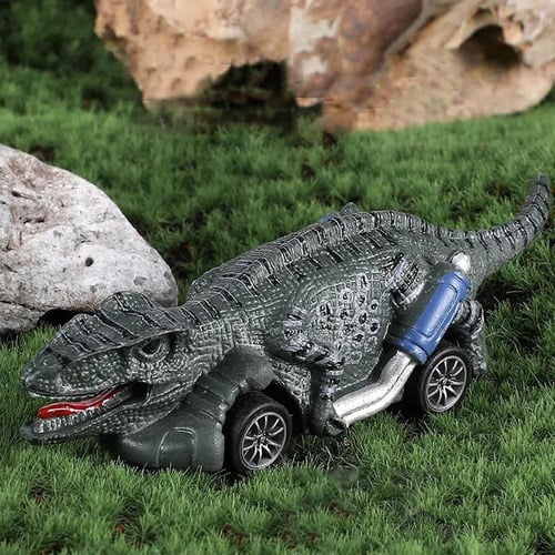 AUTO VELOCIRAPTOR PULLBACK DINO ULTRAX 13CM JUGUETE CARRO DINOSAURIO NIÑO - 6