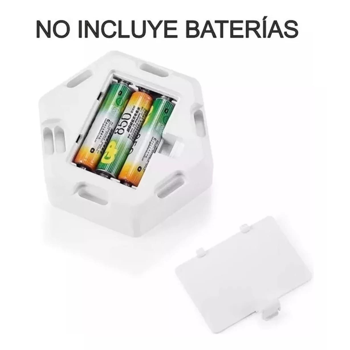 SET LUZ GAMER HEXAGONAL LED TIRA CINTA 6 LUCES RGB CONTROL - 5