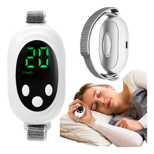 DISPOSITIVO PORTÁTIL ALIVIAR ESTRÉS ANSIEDAD NERVIO INSOMNIO / BLANCO - 1