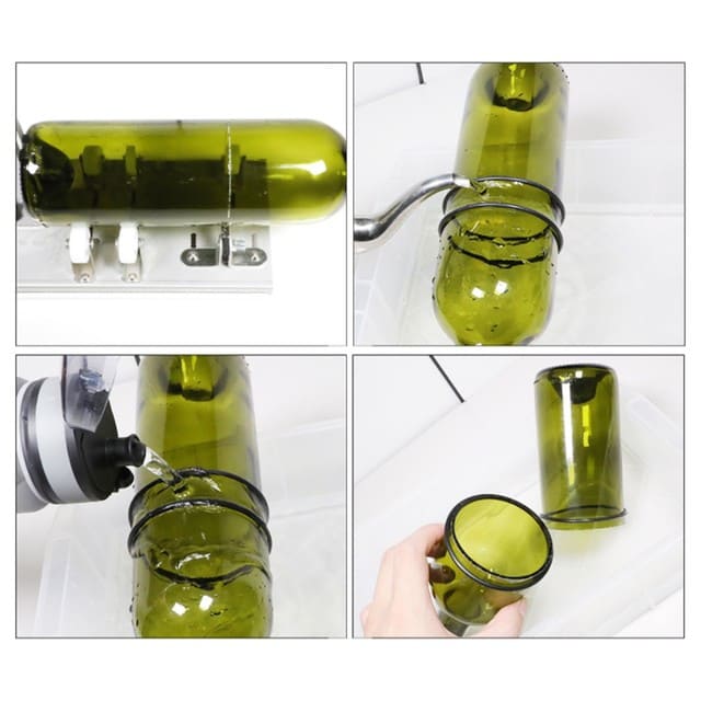 CORTADOR DE BOTELLA DE VIDRIO + KIT ACCESORIOS - 5