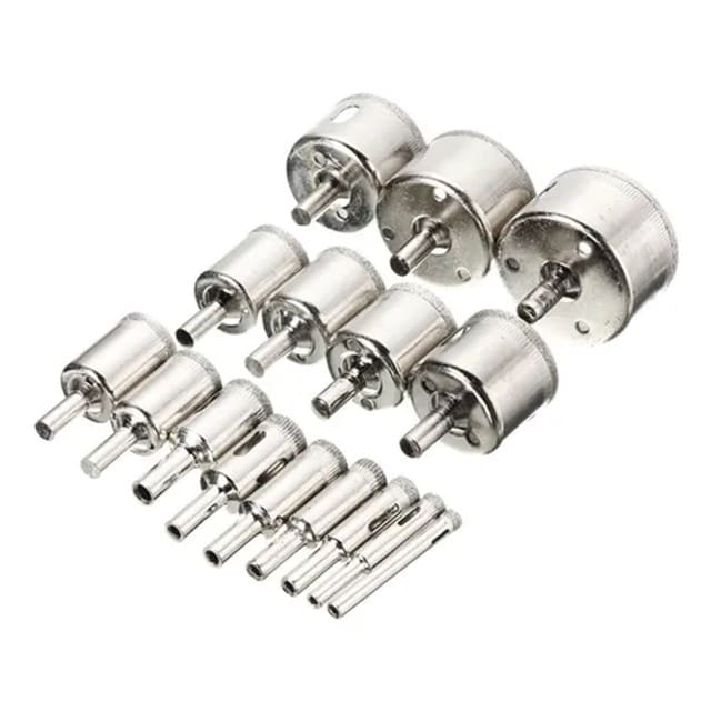 SET 16 BROCAS COPA PARA CERÁMICA MÁRMOL VIDRIO PIEDRA - 3