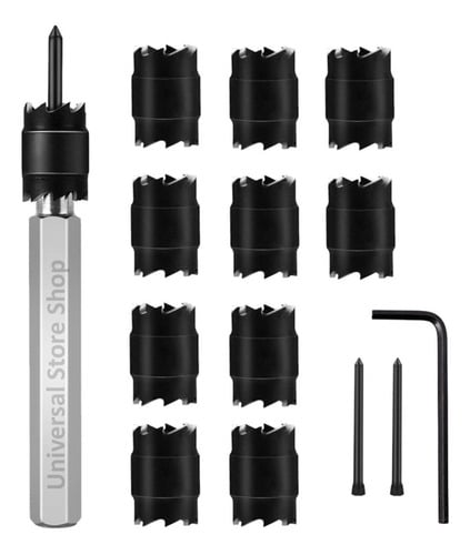 13PZS BROCA REMOVER CORTAR SACAR SOLDADURA SIERRA ACERO HSS - 1