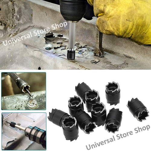13PZS BROCA REMOVER CORTAR SACAR SOLDADURA SIERRA ACERO HSS - 2