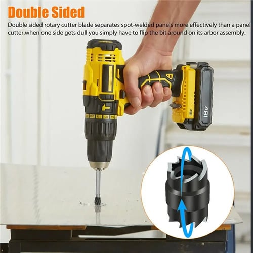 13PZS BROCA REMOVER CORTAR SACAR SOLDADURA SIERRA ACERO HSS - 5