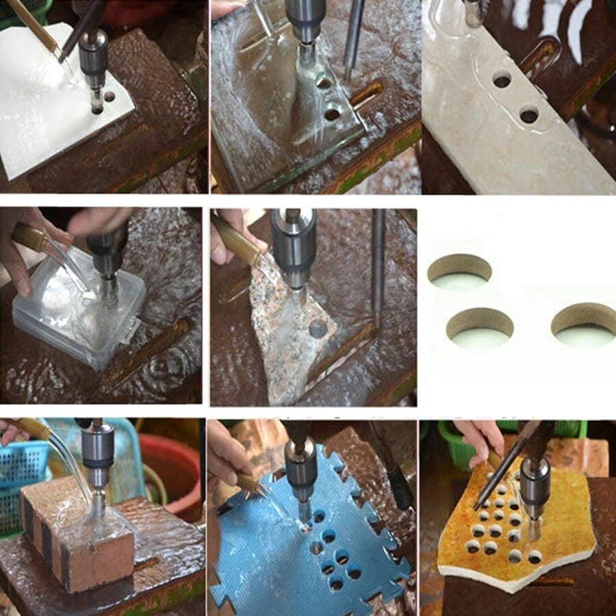 SET 30 BROCAS COPA PARA CERÁMICA MÁRMOL VIDRIO PIEDRA - 4