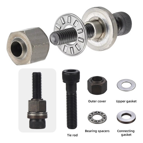 KIT 68PZ ADAPTADOR TALADRO REMACHADORA TUERCA M3-M10 REMACHE - 6