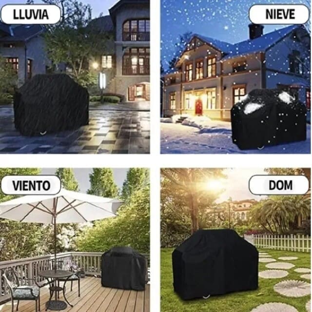 CUBIERTA PARRILLA ASADOR PROTECTOR EXT FUNDA BARBACOA - 7