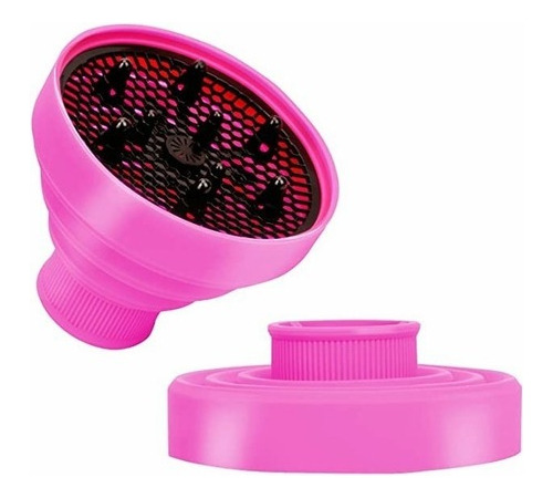DIFUSOR UNIVERSAL SECADOR CABELLO EMBUDO SILICONA PLEGABLE - 5