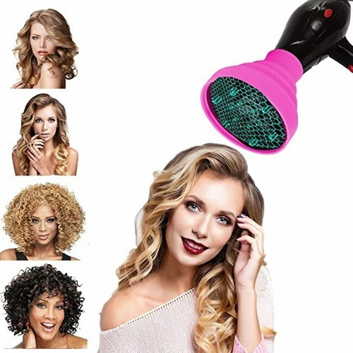 DIFUSOR UNIVERSAL SECADOR CABELLO EMBUDO SILICONA PLEGABLE - 7