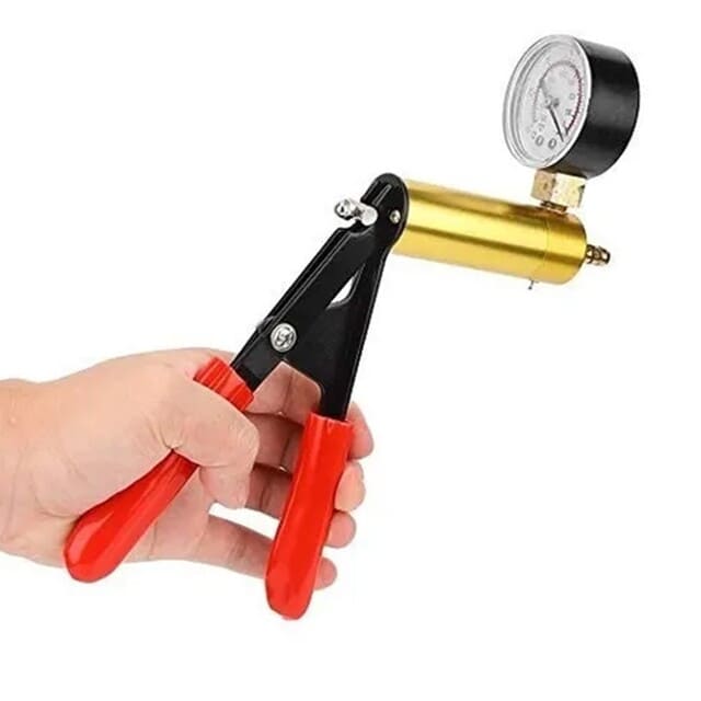 KIT MEDIDOR BOMBA VACÍO MANUAL PURGADOR PURGAR FRENOS - 4