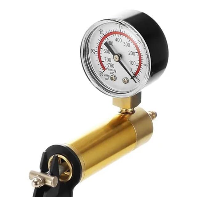 KIT MEDIDOR BOMBA VACÍO MANUAL PURGADOR PURGAR FRENOS - 5