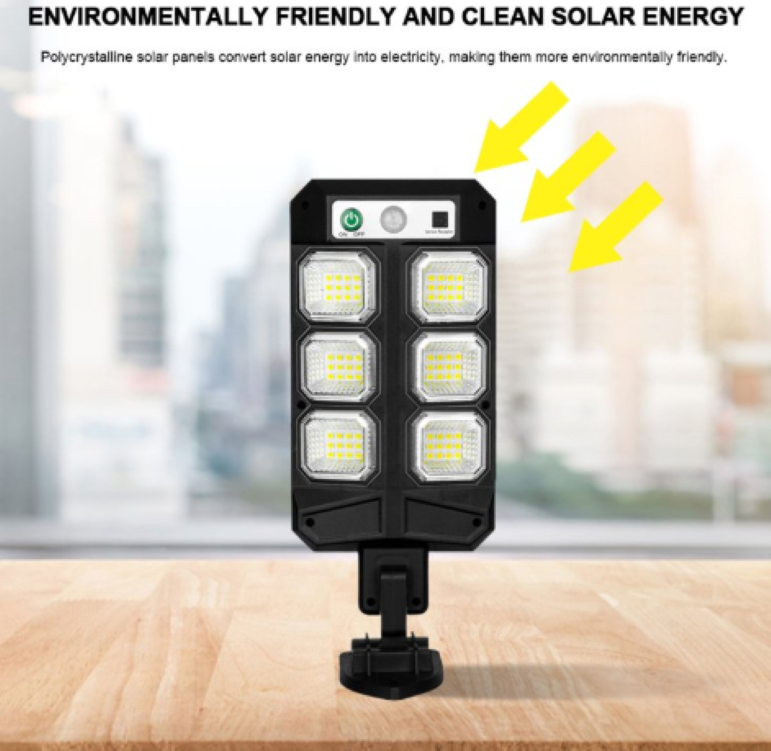 FOCO SOLAR POTENTE 72 LED - 3