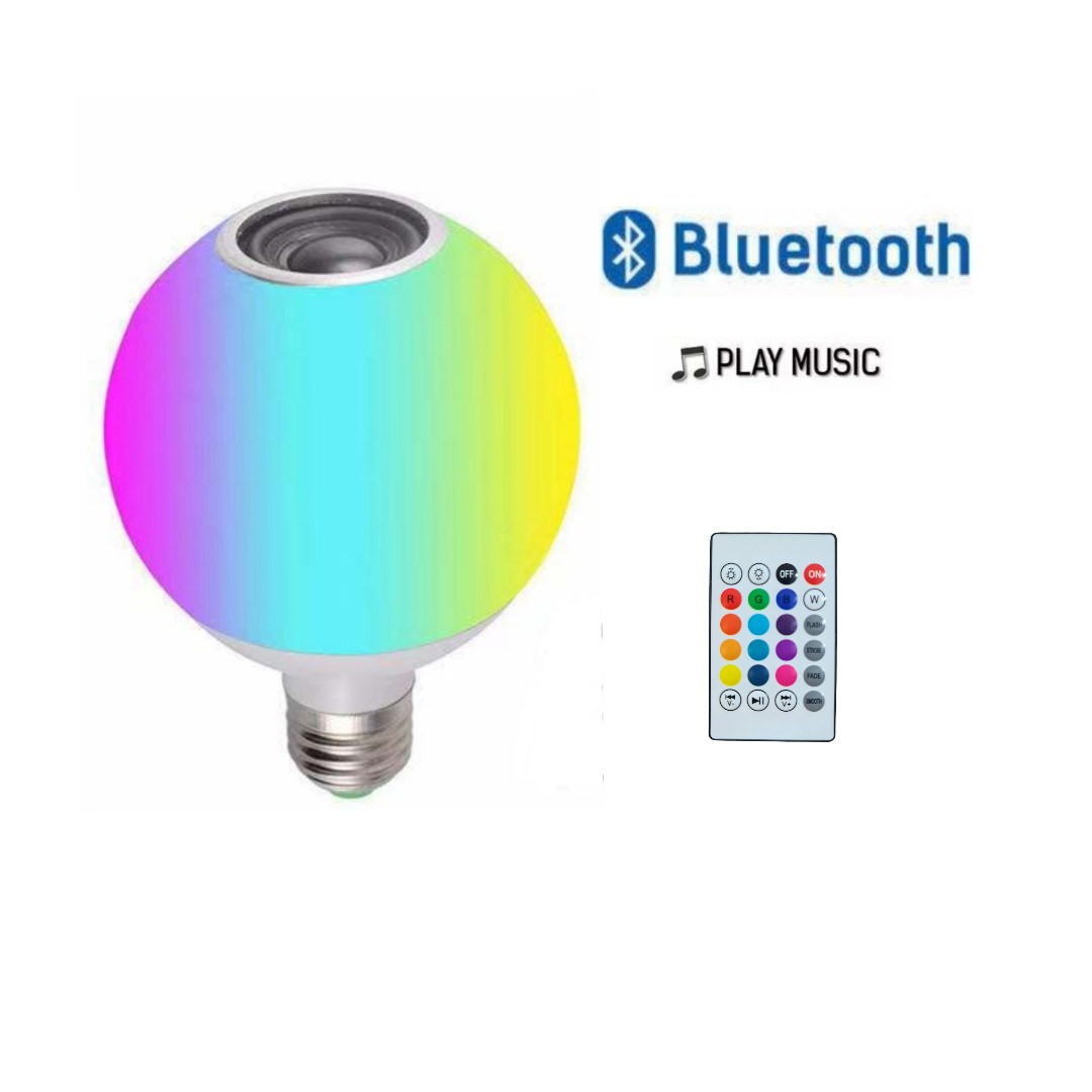 AMPOLLETA LED CON ALTA VOZ BLUETOOTH Y MANDO A DISTANCIA - 6
