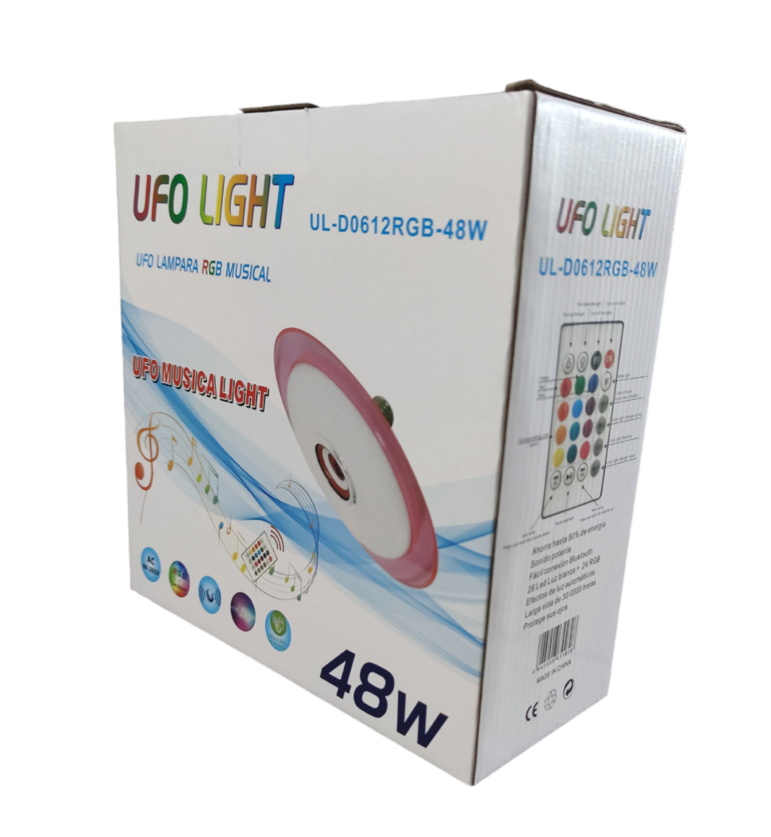 AMPOLLETA LED RGB BLUETOOTH MUSICAL - 5