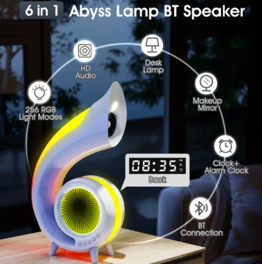 LAMPARA PARLANTE BLUETOOTH REGALOSOK XM-G69 INALAMBRICA 5.0 - 4