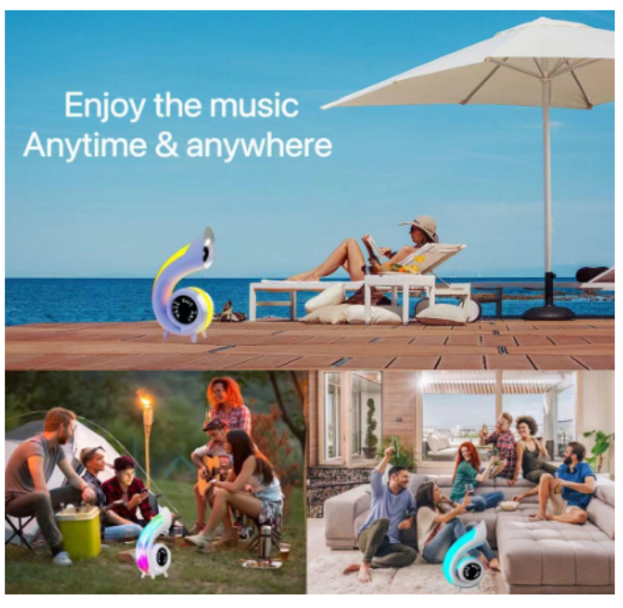 LAMPARA PARLANTE BLUETOOTH REGALOSOK XM-G69 INALAMBRICA 5.0 - 7