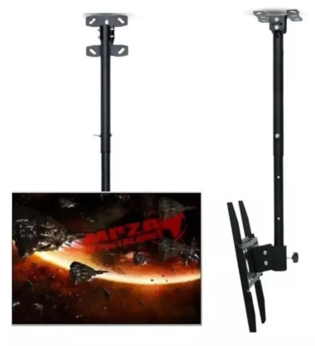 SOPORTE TV BASE TECHO GIRATORIA 26 55 PULGADAS REGALOSOK - 4
