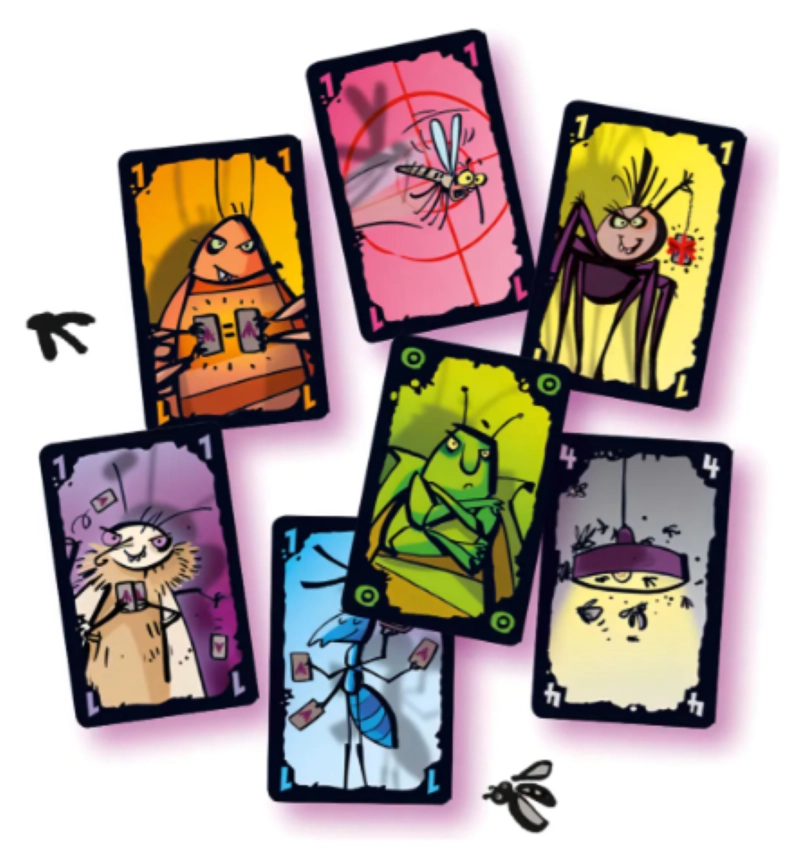 JUEGO DE CARTAS POLILLA TRAMPOSA VERSION EN INGLES - 5