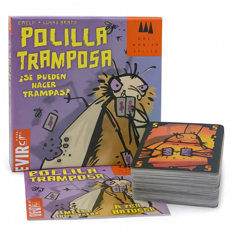 JUEGO DE CARTAS POLILLA TRAMPOSA VERSION EN INGLES - 6
