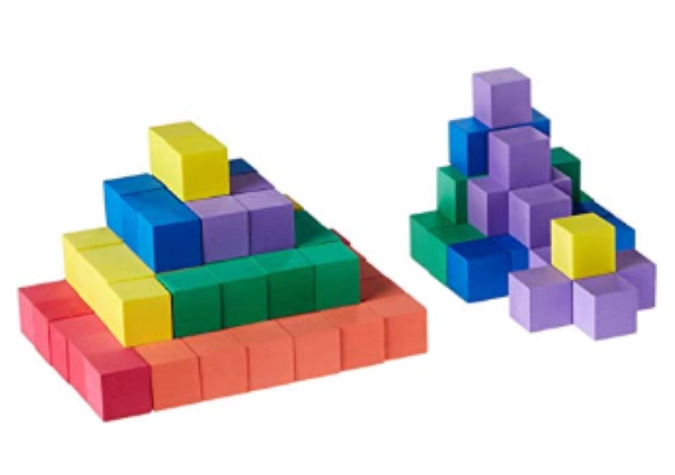 CUBO DE ESPONJA VERDE 1 PCS 15CM X 15 CM PISCINA DIDACTICOS - 5