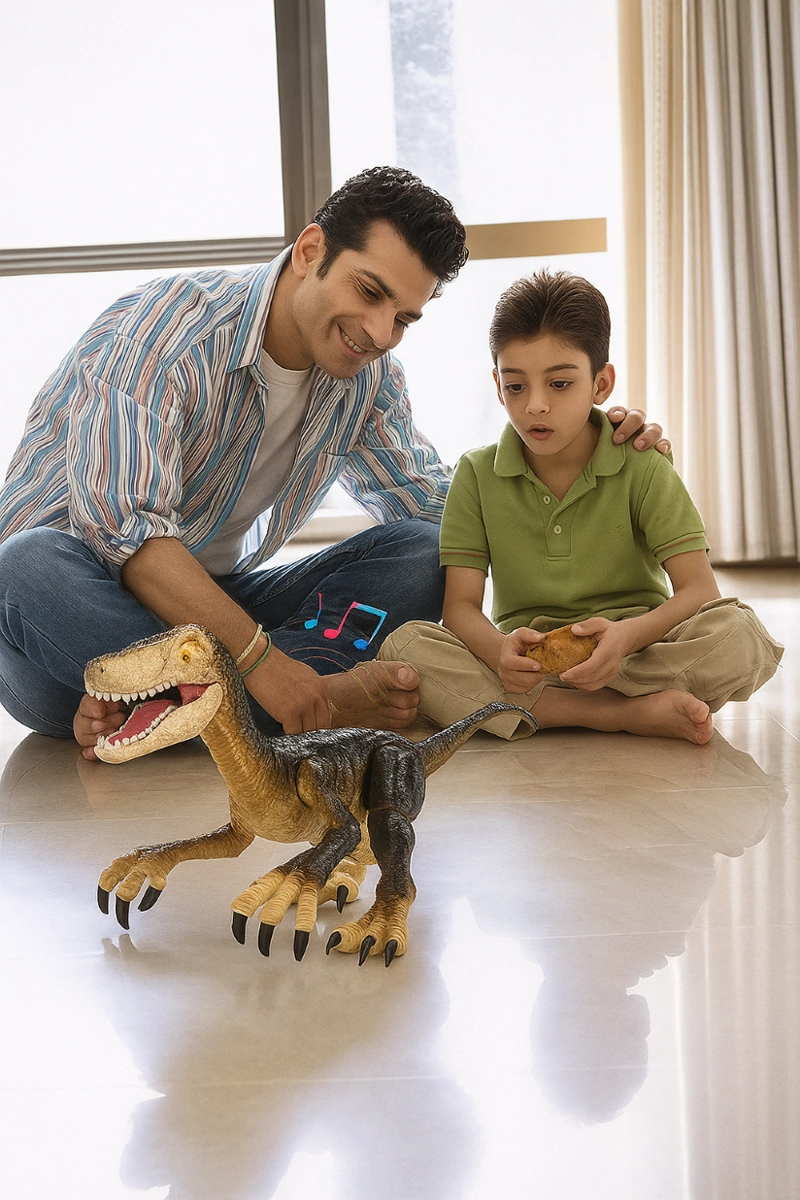 DINOSAURIO A CONTROL REMOTO VELOCIRAPTOR - 3