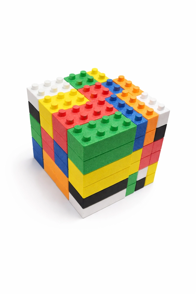 BLOQUES DE ESPUMA EPP 72 PCS  DE CONSTRUCCION ESTIMULACION - 2