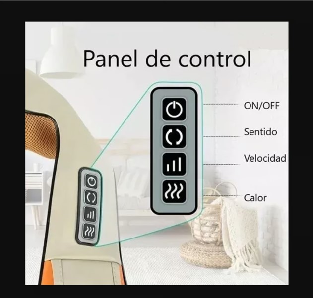 MASAJEADOR CERVICAL ELÉCTRICO CERVICAL PARA CUELLO - 3