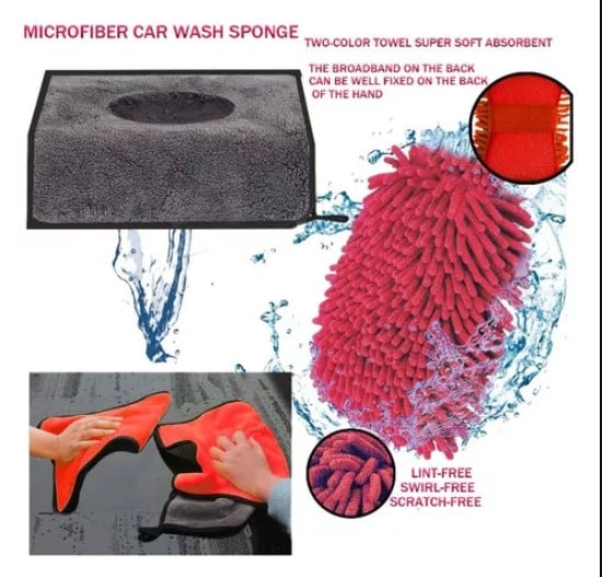 KIT DE HERRAMIENTAS DE LIMPIEZA DE LAVADO DE AUTO - 3