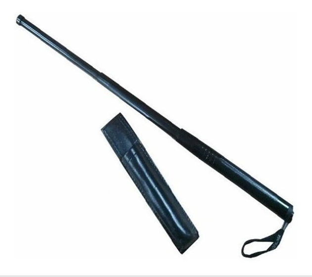 PACK BASTÓN DEFENSA PERSONAL + CUCHILLO TARJETA PLEGABLE - 3