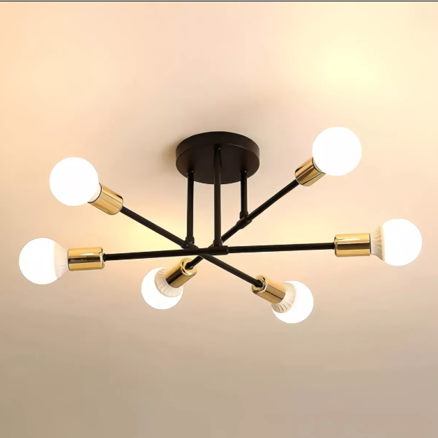 LÁMPARAS DE TECHO PARA SALA COLGANTES MODERNAS DECORATIVAS - 6