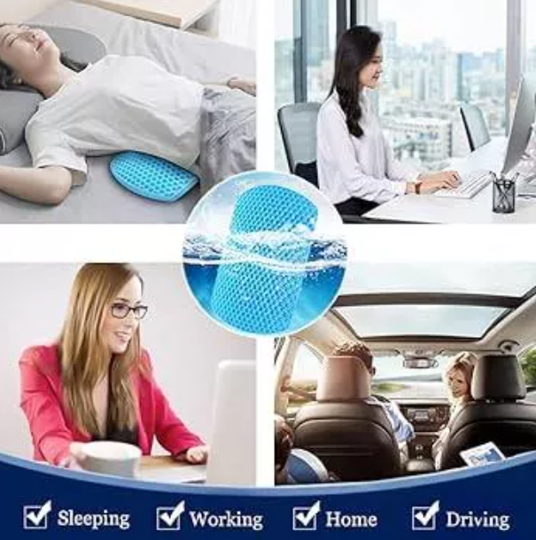 ALMOHADA ORTOPEDICA ESPUMA VISCOELASTICA AJUSTE CERVICAL - 2