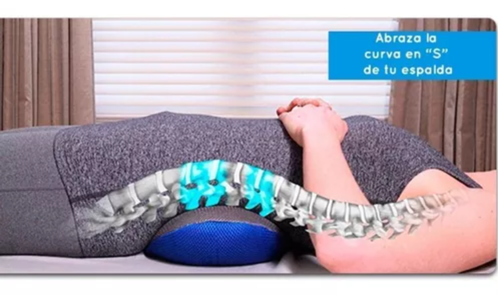 ALMOHADA ORTOPEDICA ESPUMA VISCOELASTICA AJUSTE CERVICAL - 4