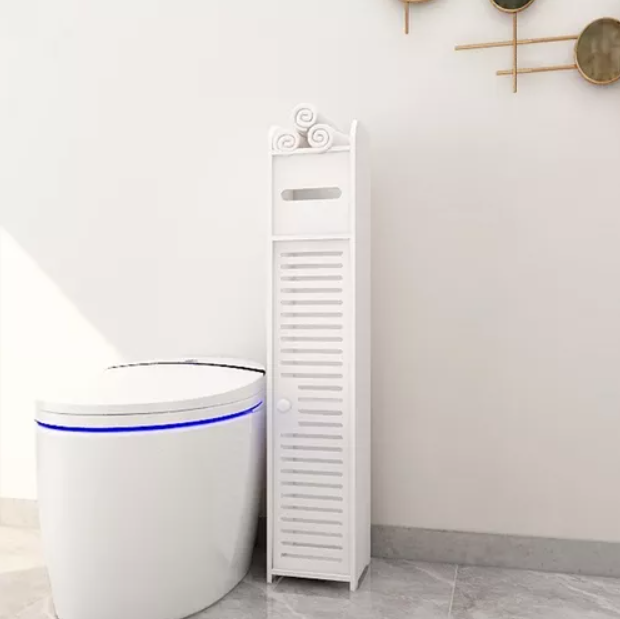 ESTANTE DE BAÑO ORGANIZADOR BLANCO 80X15X15 - 2