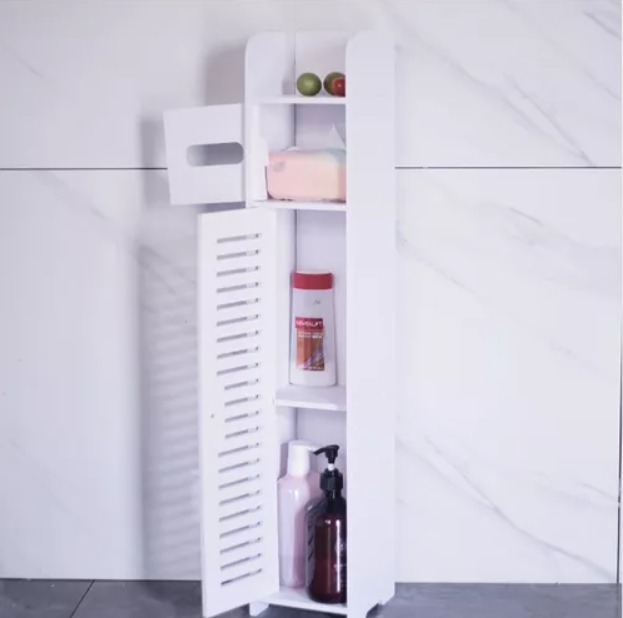 ESTANTE DE BAÑO ORGANIZADOR BLANCO 80X15X15 - 3