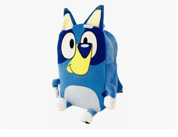 MOCHILA DE FELPA DISEÑO BLUEY - 1
